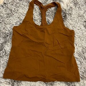 lululemon athletica Brown Tank Top